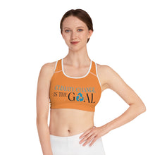 将图片加载到图库查看器,Climate Change Sports Bra - Orange