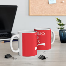 Charger l'image dans la galerie, Teachers Save Lives (version 2) Red Ceramic Mug 11oz