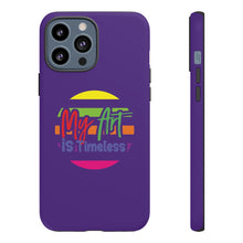 Charger l'image dans la galerie, Tough Cases - My Art is Timeless - Purple - iPhone / Pixel / Galaxy