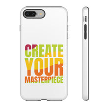 Charger l'image dans la galerie, Tough Cases - Create Your Masterpiece - White - iPhone / Pixel / Galaxy