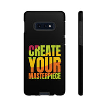 Charger l'image dans la galerie, Tough Cases - Create Your Masterpiece - Black - iPhone / Pixel / Galaxy