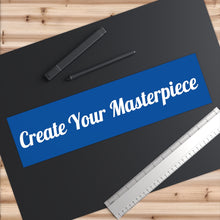 Charger l'image dans la galerie, Create Your Masterpiece Blue Bumper Sticker