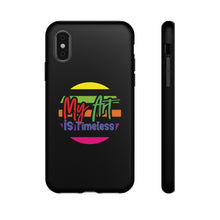 Charger l'image dans la galerie, Tough Cases - My Art is Timeless - Black - iPhone / Pixel / Galaxy