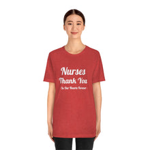 Charger l'image dans la galerie, Nurses Thank You Unisex Jersey Short Sleeve Tee