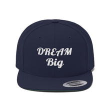 画像をギャラリービューアに読み込む, Dream Big Flat Bill Hat