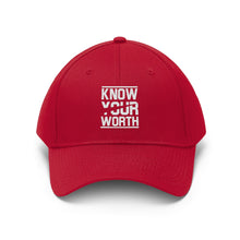 将图片加载到图库查看器,Know Your Worth Twill Hat