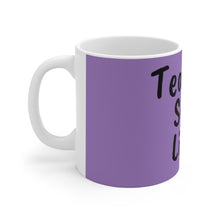 Charger l'image dans la galerie, Teachers Save Lives Purple Ceramic Mug 11oz