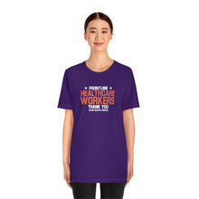 Charger l'image dans la galerie, Frontline Healthcare Workers Thank You version 2 Unisex Jersey Short Sleeve Tee