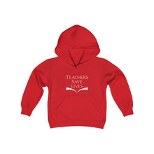 Charger l'image dans la galerie, Teachers Save Lives Youth Heavy Blend Hooded Sweatshirt