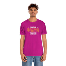 Charger l'image dans la galerie, Frontline Healthcare Workers Thank You version 2 Unisex Jersey Short Sleeve Tee