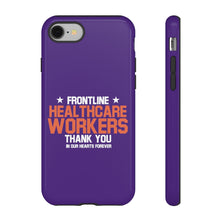 Charger l'image dans la galerie, Tough Cases - Thank You Frontline Healthcare Workers - Purple - iPhone / Pixel / Galaxy