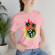 Charger l'image dans la galerie, Flaming Dice Unisex Jersey Short Sleeve Tee