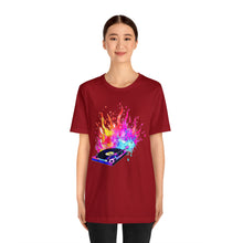 Charger l'image dans la galerie, Turntable on Fire Unisex Jersey Short Sleeve Tee