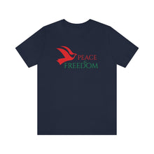 Charger l'image dans la galerie, Peace & Freedom Unisex Jersey Short Sleeve Tee