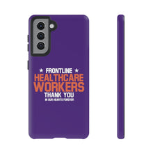 Charger l'image dans la galerie, Tough Cases - Thank You Frontline Healthcare Workers - Purple - iPhone / Pixel / Galaxy