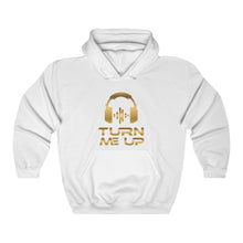 Charger l'image dans la galerie, Turn Me Up - Gold (version 2) Unisex Heavy Blend™ Hooded Sweatshirt