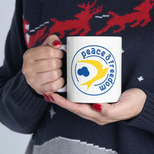 画像をギャラリービューアに読み込む, Peace & Freedom White Mug 11oz