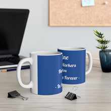 Charger l'image dans la galerie, Frontline Healthcare Workers Blue Ceramic Mug 11oz