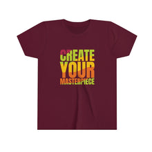 将图片加载到图库查看器,Create Your Masterpiece Youth Short Sleeve Tee