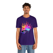 Charger l'image dans la galerie, Turntable on Fire Unisex Jersey Short Sleeve Tee