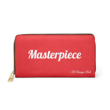Charger l'image dans la galerie, Zipper Wallet - Create Your Masterpiece - Red (Please allow 2 weeks for Shipping)