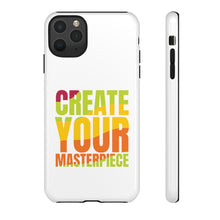 Charger l'image dans la galerie, Tough Cases - Create Your Masterpiece - White - iPhone / Pixel / Galaxy