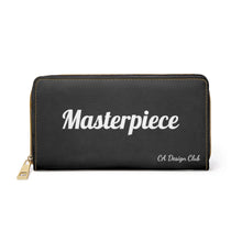 Charger l'image dans la galerie, Zipper Wallet - Create Your Masterpiece - Black (Please allow 2 weeks for Shipping)