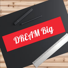 画像をギャラリービューアに読み込む, Dream Big Red Bumper Sticker