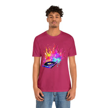 Charger l'image dans la galerie, Turntable on Fire Unisex Jersey Short Sleeve Tee