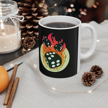 Charger l'image dans la galerie, Flaming Dice Mug 11oz