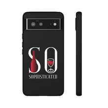 Charger l'image dans la galerie, Tough Cases - So Sophisticated - Black - iPhone / Pixel / Galaxy