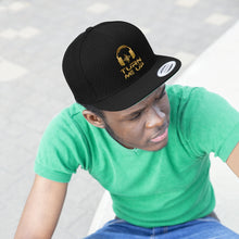 Cargar imagen en el visor de la galería, Turn Me Up Gold Flat Bill Hat