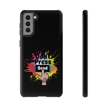 Charger l'image dans la galerie, Tough Cases - Don't Press Send version 1 - Black - iPhone / Pixel / Galaxy