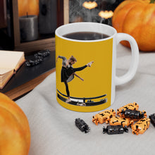 Charger l'image dans la galerie, Ballerina yellow Mug 11oz
