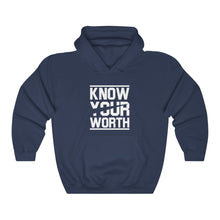 Charger l'image dans la galerie, Know Your Worth (version 2) Unisex Heavy Blend™ Hooded Sweatshirt