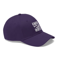 将图片加载到图库查看器,Know Your Worth Twill Hat