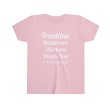 Charger l'image dans la galerie, Frontline Healthcare Workers Thank You Youth Short Sleeve Tee