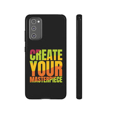 Charger l'image dans la galerie, Tough Cases - Create Your Masterpiece - Black - iPhone / Pixel / Galaxy