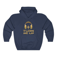 Charger l'image dans la galerie, Turn Me Up - Gold (version 2) Unisex Heavy Blend™ Hooded Sweatshirt