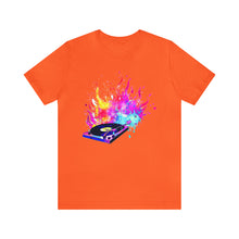 Charger l'image dans la galerie, Turntable on Fire Unisex Jersey Short Sleeve Tee
