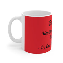 Charger l'image dans la galerie, Frontline Healthcare Workers Red Ceramic Mug 11oz