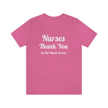 Charger l'image dans la galerie, Nurses Thank You Unisex Jersey Short Sleeve Tee