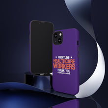 Charger l'image dans la galerie, Tough Cases - Thank You Frontline Healthcare Workers - Purple - iPhone / Pixel / Galaxy