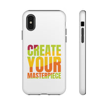 Charger l'image dans la galerie, Tough Cases - Create Your Masterpiece - White - iPhone / Pixel / Galaxy