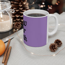 Charger l'image dans la galerie, Know Your Worth Purple Ceramic Mug 11oz