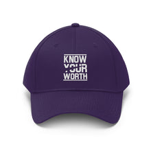 将图片加载到图库查看器,Know Your Worth Twill Hat