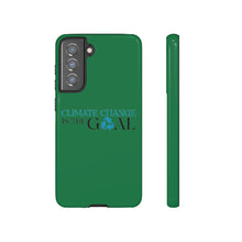 Load image into Gallery viewer, Tough Cases - Climate Change - Green - iPhone / Pixel / Galaxy