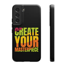 Charger l'image dans la galerie, Tough Cases - Create Your Masterpiece - Black - iPhone / Pixel / Galaxy