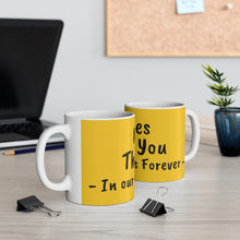 Charger l'image dans la galerie, Nurses Thank You Yellow Ceramic Mug 11oz