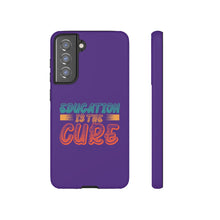 将图片加载到图库查看器,Tough Cases - Education is the Cure - Purple - iPhone / Pixel / Galaxy